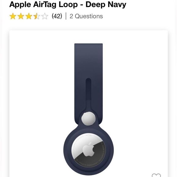 AirTag loop navy blue brand new in box - Picture 1 of 6